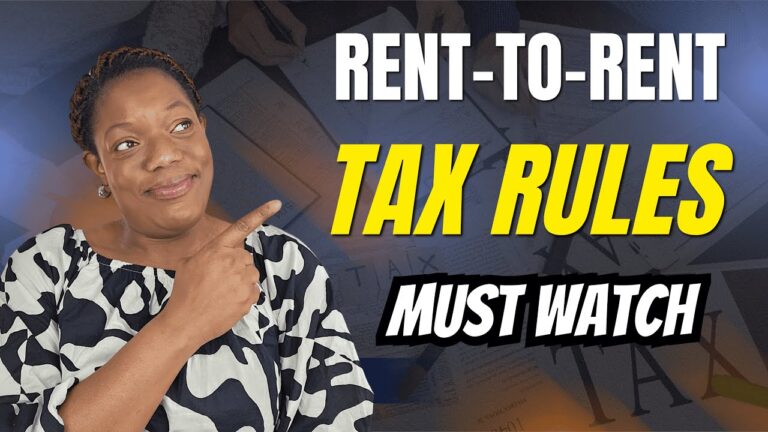 What UK Landlords MUST Know About Rent to Rent Tax Rules in 2025?