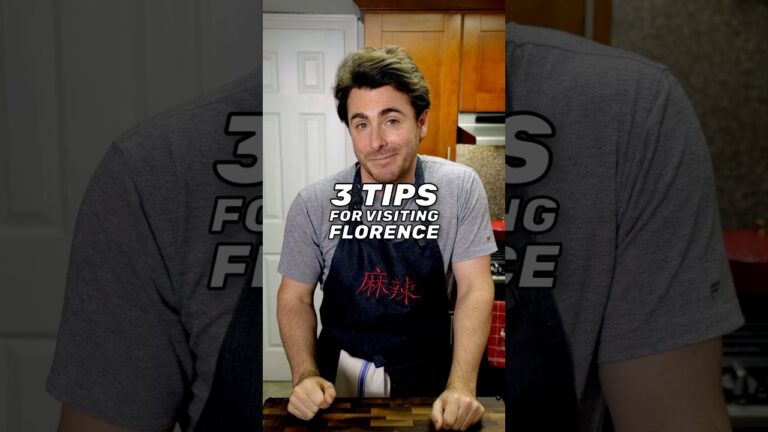 3 Florence Travel Tips