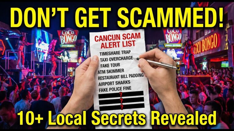TOP Tourist TRAPS to AVOID in Cancun! DON’T Get SCAMMED