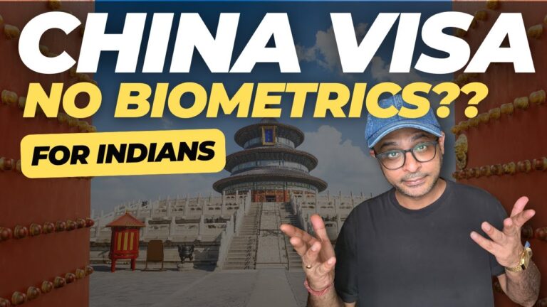 China Visa for Indians & Travel 2026: NO Biometrics, NEW Link! 🇨🇳