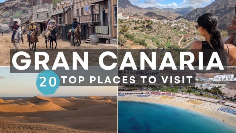 20 of the Best Places to Visit in Gran Canaria – 4K Travel Guide