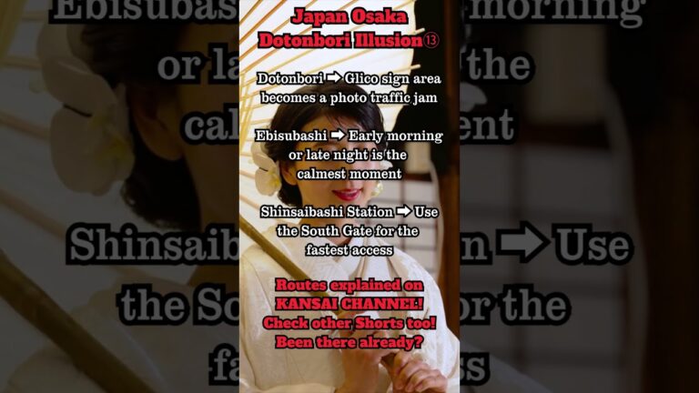 Osaka Japan Travel Guide, Kansai Airport to Namba Station, Osaka to Kyoto Train Tips for Foreigners!