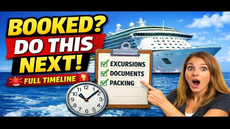 Booked a Cruise? Here’s Exactly What Happens Next—Don’t Skip These Critical Steps