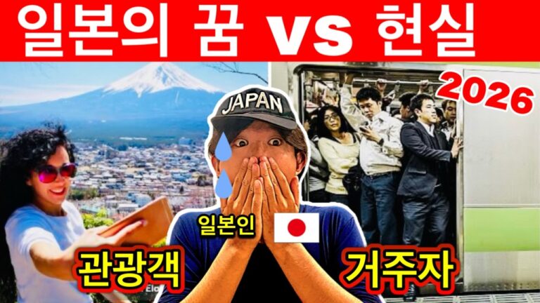 2026년 일본, 여행할 땐 천국? 살아보면 전혀 다른 현실이 기다립니다