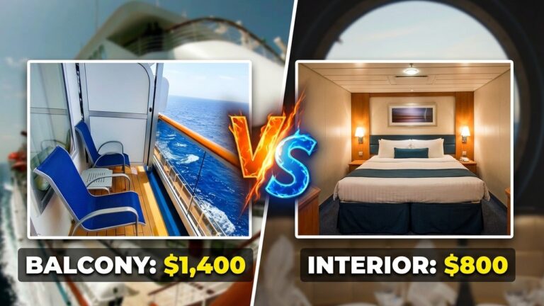 Balcony Upgrade? Don’t Book Until You See This First! 🚢