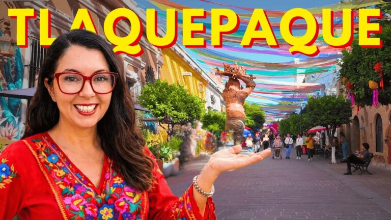 The MOST COLORFUL Town in MEXICO 🇲🇽 Tlaquepaque