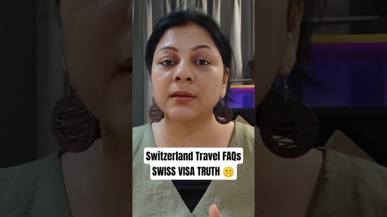 Applying Swiss Visa? Watch This First!Switzerland Travel FAQs (Part 1)🇨🇭-