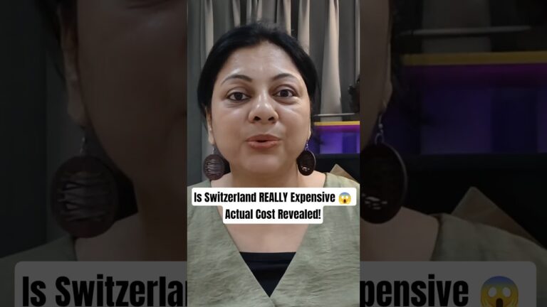 How Expensive is Switzerland? REAL Numbers 💰🇨🇭