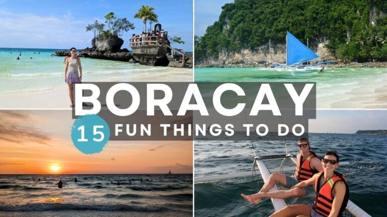 BORACAY ISLAND, PHILIPPINES – 15 Top Things to Do – 4K Boracay Travel Guide