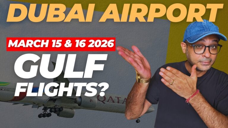 Dubai Airport Flights: DRONE ALERT & GULF FLIGHTS Changes | Mar 16, 2026