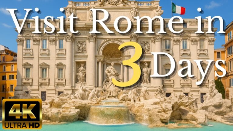 𝐇𝐨𝐰 𝐭𝐨 𝐯𝐢𝐬𝐢𝐭 𝐑𝐨𝐦𝐞 𝐢𝐧 𝟑 𝐝𝐚𝐲𝐬 (𝟐𝟎𝟐𝟔 𝐓𝐫𝐚𝐯𝐞𝐥 𝐈𝐭𝐢𝐧𝐞𝐫𝐚𝐫𝐲)