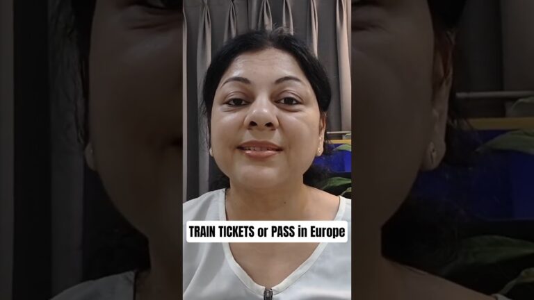 Train Tickets vs Passes in Europe – Don’t Travel Without This! 🚆