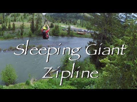 Sleeping Giant Zipline Video (HD)