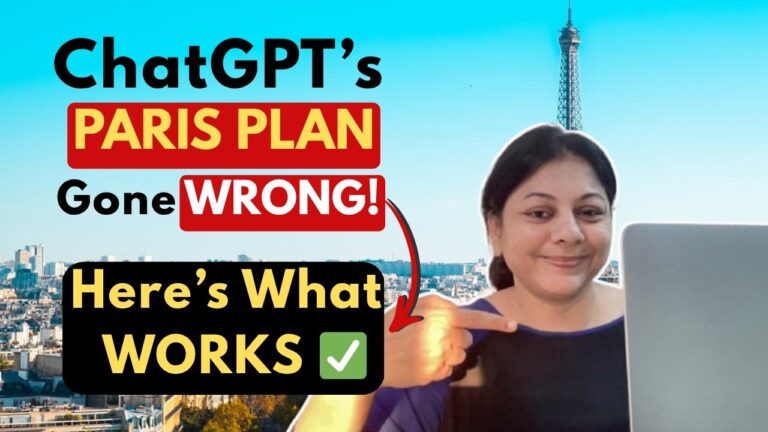 AI Generated a Bad Paris Trip | Here's What I'd Do Instead