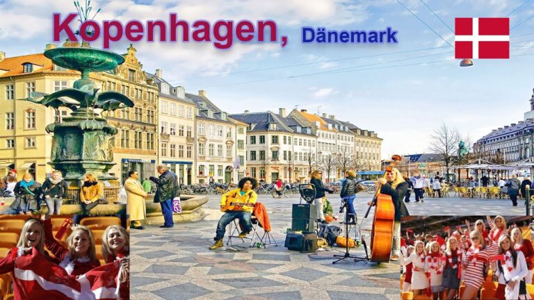 Kopenhagen, die Hauptstadt von Dänemark