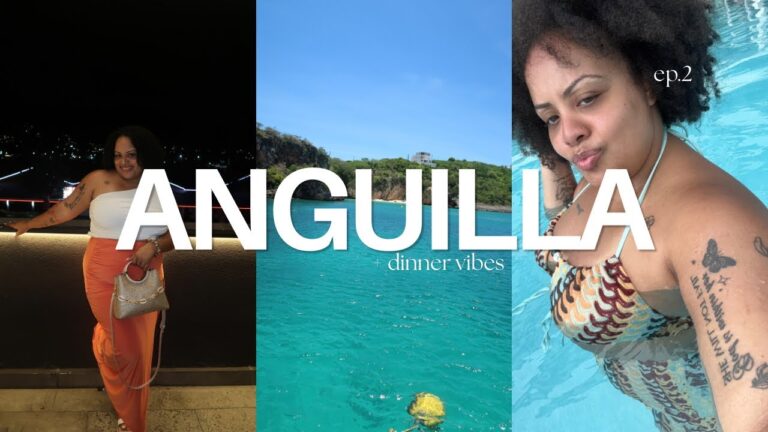 TRAVEL VLOG | Anguilla Boat Ride + the best asian food in the caribbean + hotel review