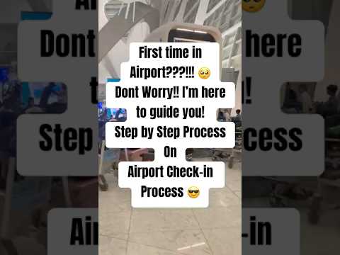 🛫 Step-by-Step Airport Check-In Process | Beginner’s Guide to Air Travel | YallaTravelwithMe
