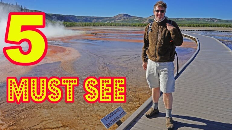 Five "MUST-SEE" PLACES in YELLOWSTONE (#1 is a Surprise!)