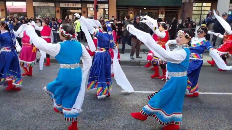 Women Dancers Parade – Lunar New Year Festival | Vancouver Canada