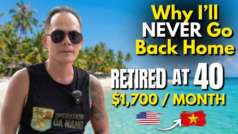 American Veteran Retired Early in Da Nang Vietnam