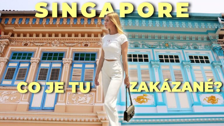 Nejkrásnější město, nejpřísnější zákony 🇸🇬 Poprvé v Singapuru!