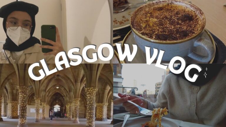GLASGOW VLOG | a weekend in glasgow | walk with me 🏙️