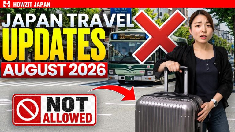 Japan Updates August 2026: New Rules Tourists Must Know