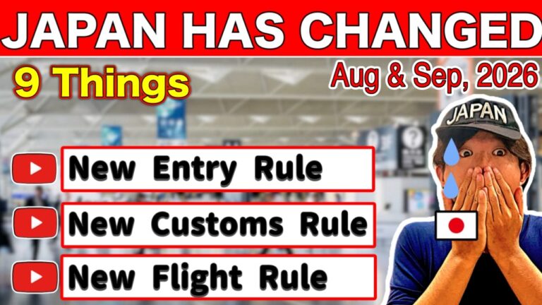 JAPAN HAS CHANGED 🇯🇵 9 New Rules Every Tourist Must Know (2026)