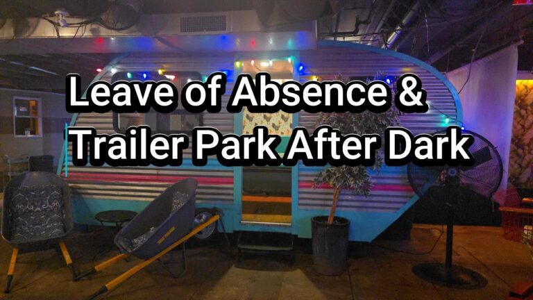 Leave of Absence Roof Top Bar & Trailer Park After Dark
