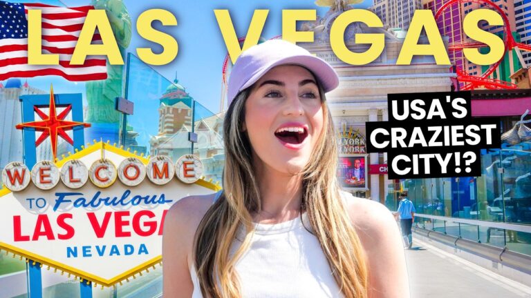 Is This USA's CRAZIEST City!? Honest Impressions of LAS VEGAS, USA 🇺🇸