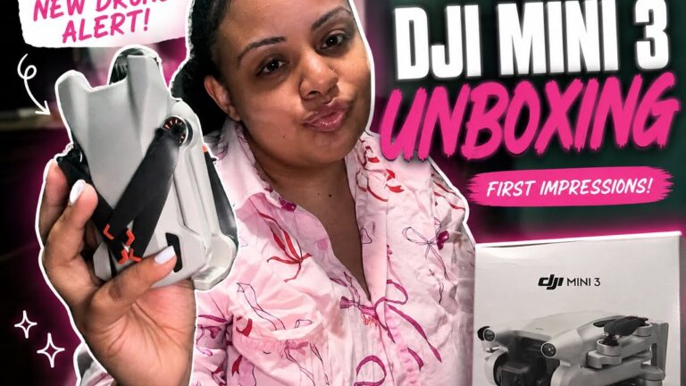 Upgrading My Travel Content! DJI Mini 3 Drone Unboxing 🚁✨ | what’s inside the box?