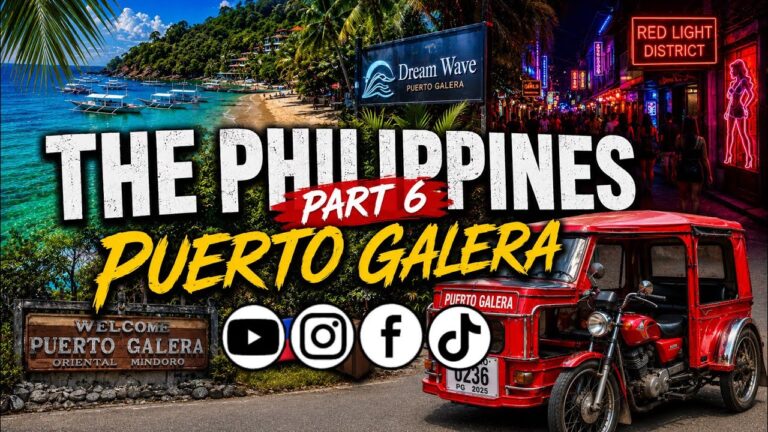 🇵🇭 The Philippines Part 6 | Puerto Galera, Oriental Mindoro