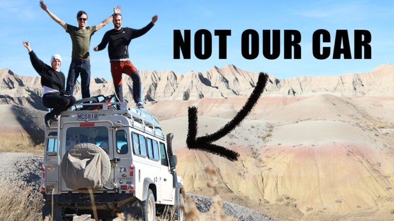 Three people OVERLAND in a DEFENDER (EP 38 – World Tour Expedition)