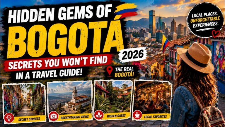 Hidden Gems of Bogotá – Colombia | Secrets You Won’t Find in a Travel Guide 2026