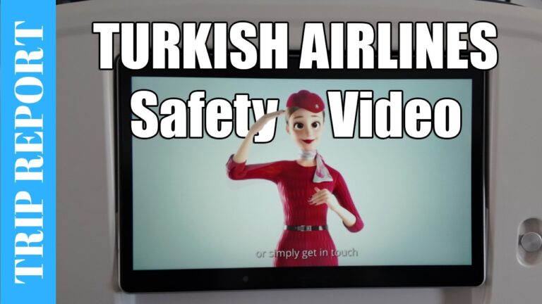 TURKISH AIRLINES SAFETY Onboard Video