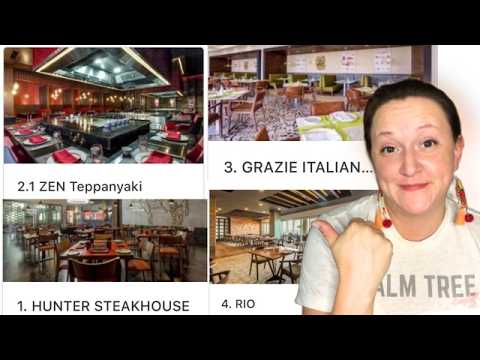 What Restaurant has the BEST FOOD at Royalton Bavaro Resort – All Inclusive FOOD TOUR