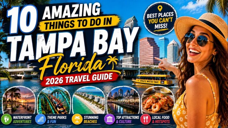 10 Amazing Things to Do in Tampa Bay, Florida 🌴 (2026 Travel Guide)