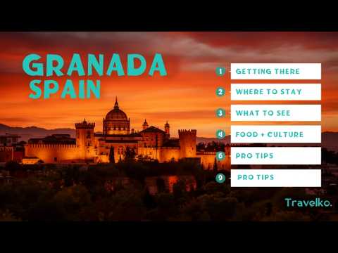 GRANADA, SPAIN — The Complete Travel Guide (Alhambra, Tapas & Hidden Gems
