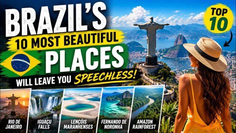 Brazil's 10 Most Beautiful Places Will Leave You Speechless