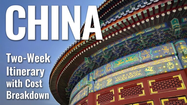 2-Week China Travel Itinerary and Budget for First-Timers