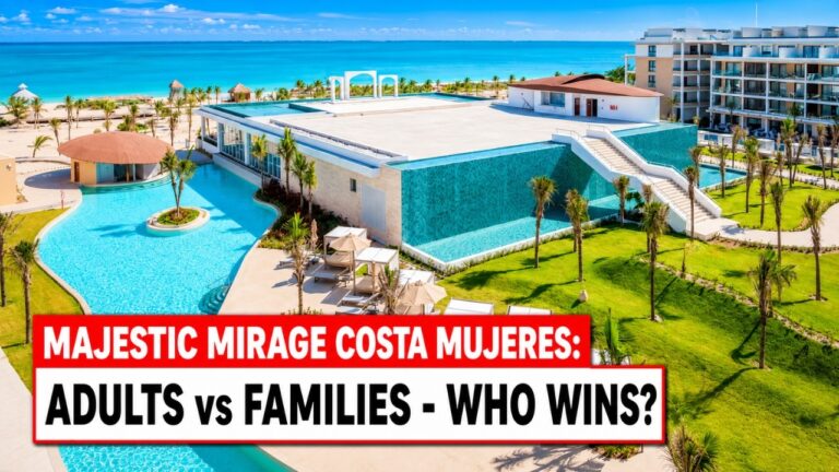 Majestic Mirage Costa Mujeres Review – Better for Adults or Families?