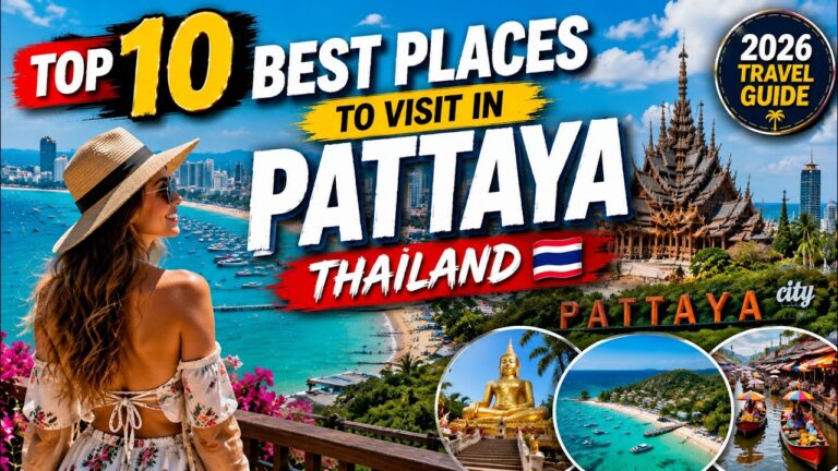 Top 10 Best Places to Visit in Pattaya, Thailand (2026) | Travel Guide