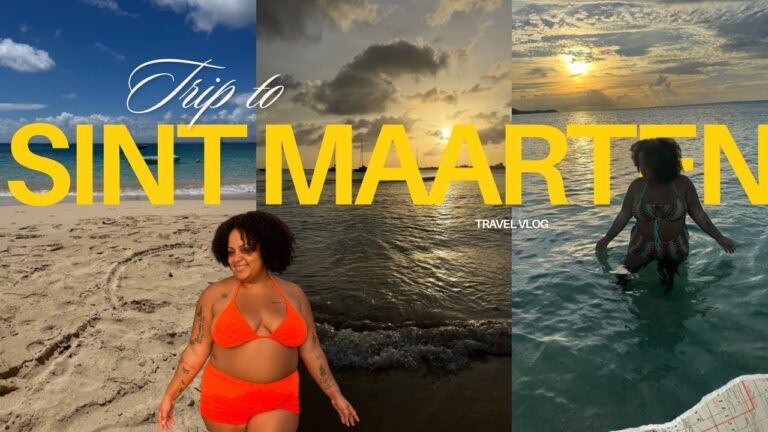 sint maarten travel vlog ✈️🤍