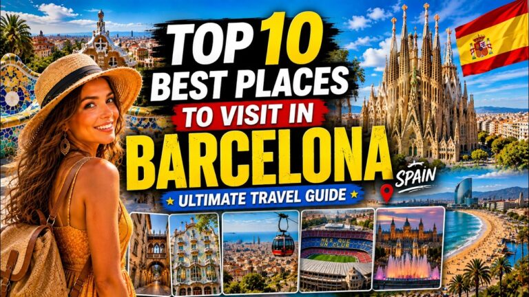 Top 10 Best Places to Visit in Barcelona (Ultimate Travel Guide)