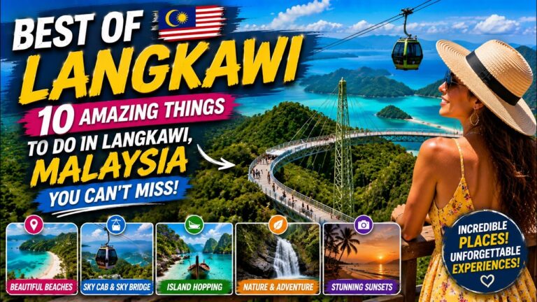 10 Best Things to Do & Places to Visit in Langkawi, Malaysia 🇲🇾 | An Absolute Must