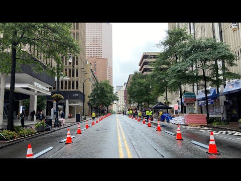 Atlanta Ao Vivo | Caminhada no Centro da Cidade e Muitas Pessoas em Situação de Rua (Georgia, EUA)