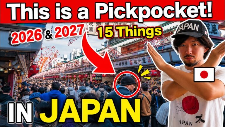 🇯🇵 Japan Scams Are Changing! 15 Tourist Scams to Avoid in 2026 & 2027