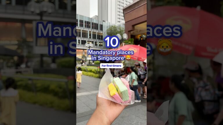 My top 10 favourite places in Singapore 🇸🇬🦁 #singapore #travel