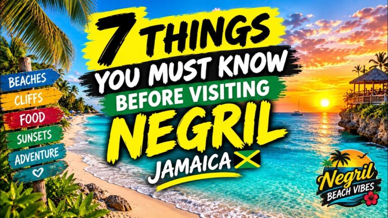 7 Things to Know Before Visiting Negril Jamaica 🇯🇲 | Negril  Travel Tips