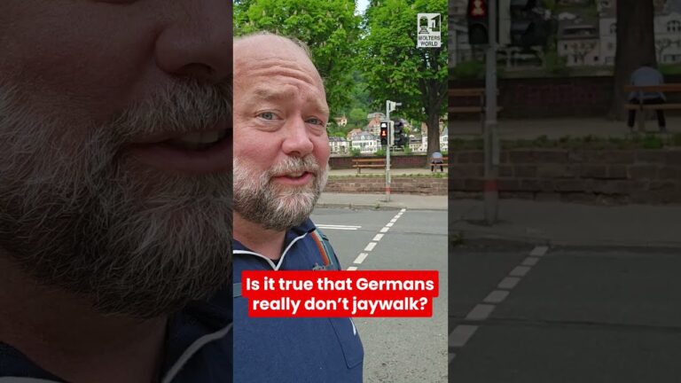 Do Germans Jaywalk? Germany Myths!